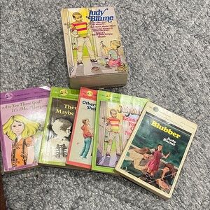 Judy Blume Kids Book Set with Colorful Covers